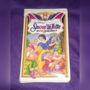 Snow White and the Seven Dwarfs (VHS, 1994) Walt Disney's Masterpiece Collection